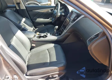 2015 Infiniti Q50 Premium from USA, damaged, VIN JN1BV7AP3FM352914